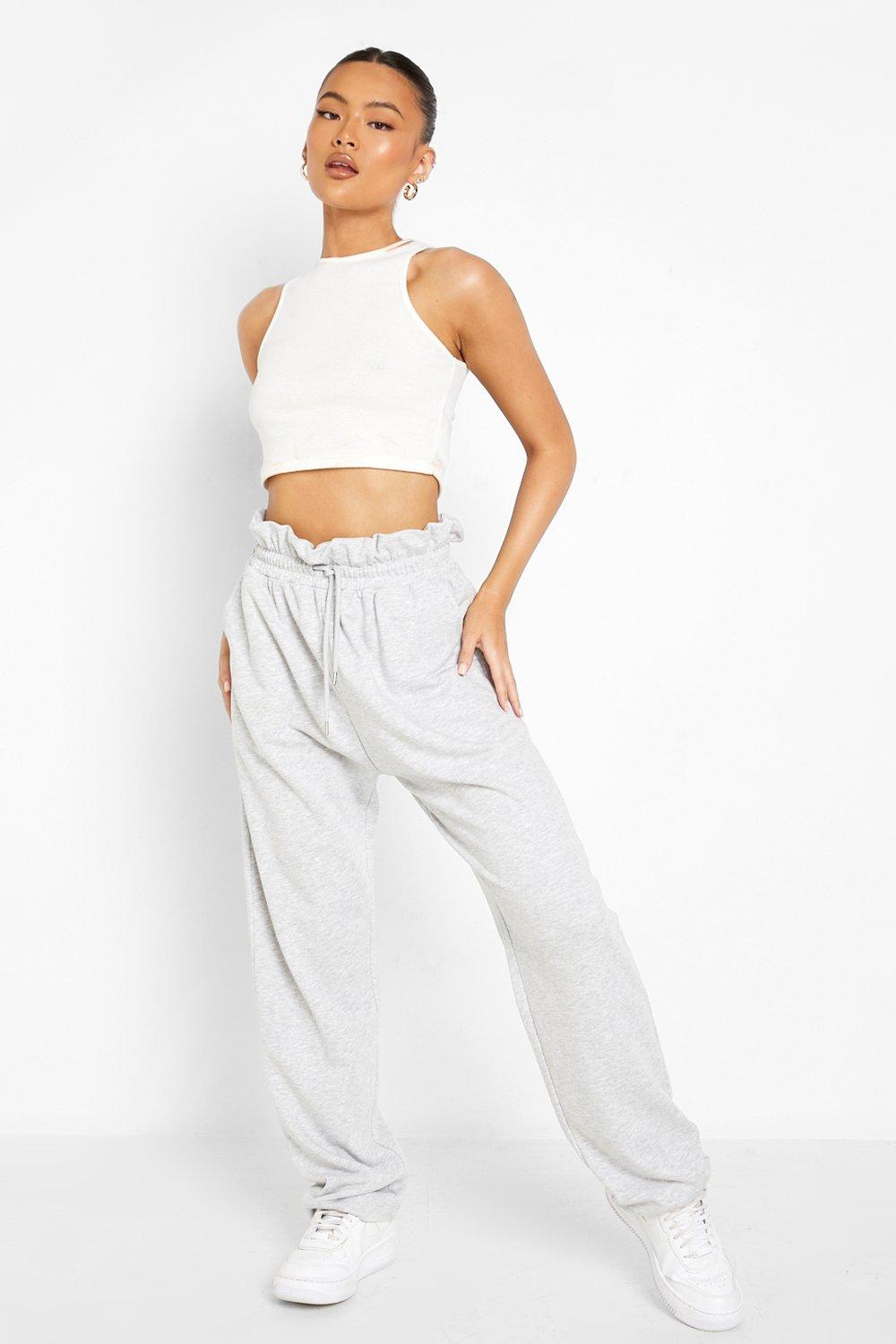 Paperbag waist deals joggers